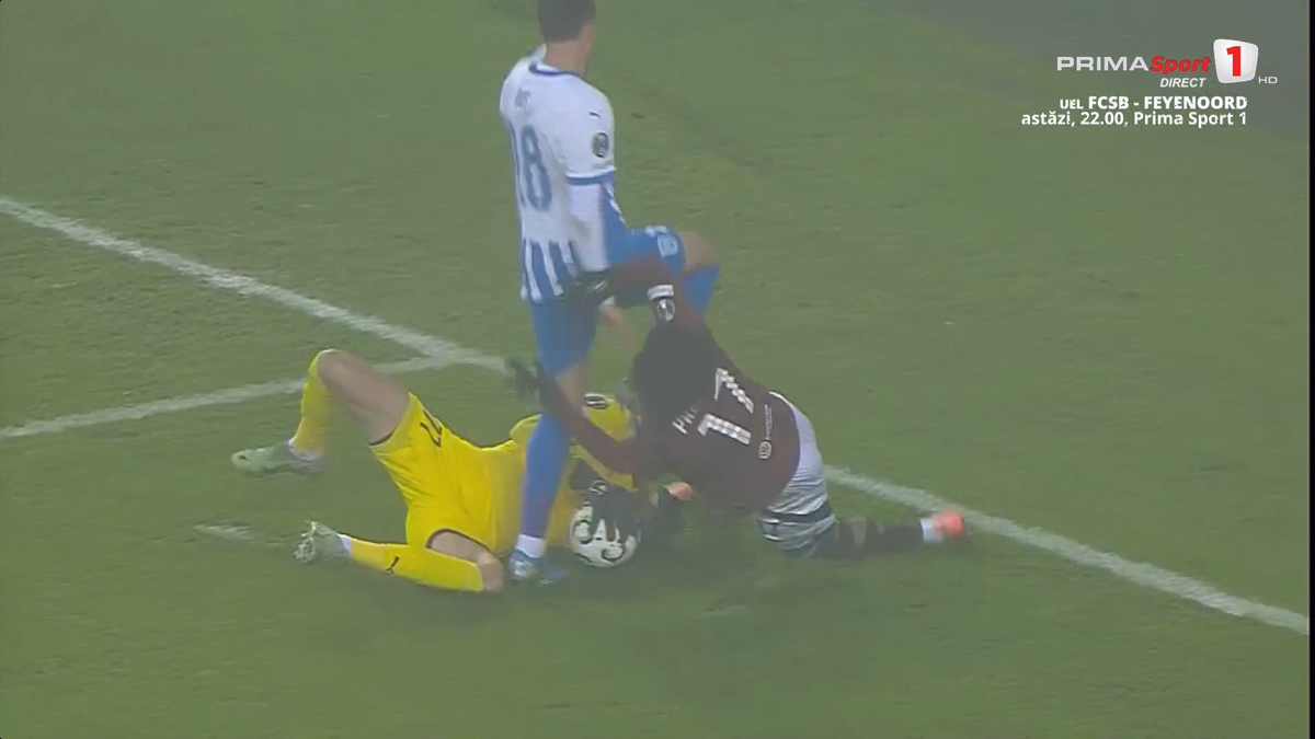 Intrare dură în Universitatea Craiova - Sparta Praga