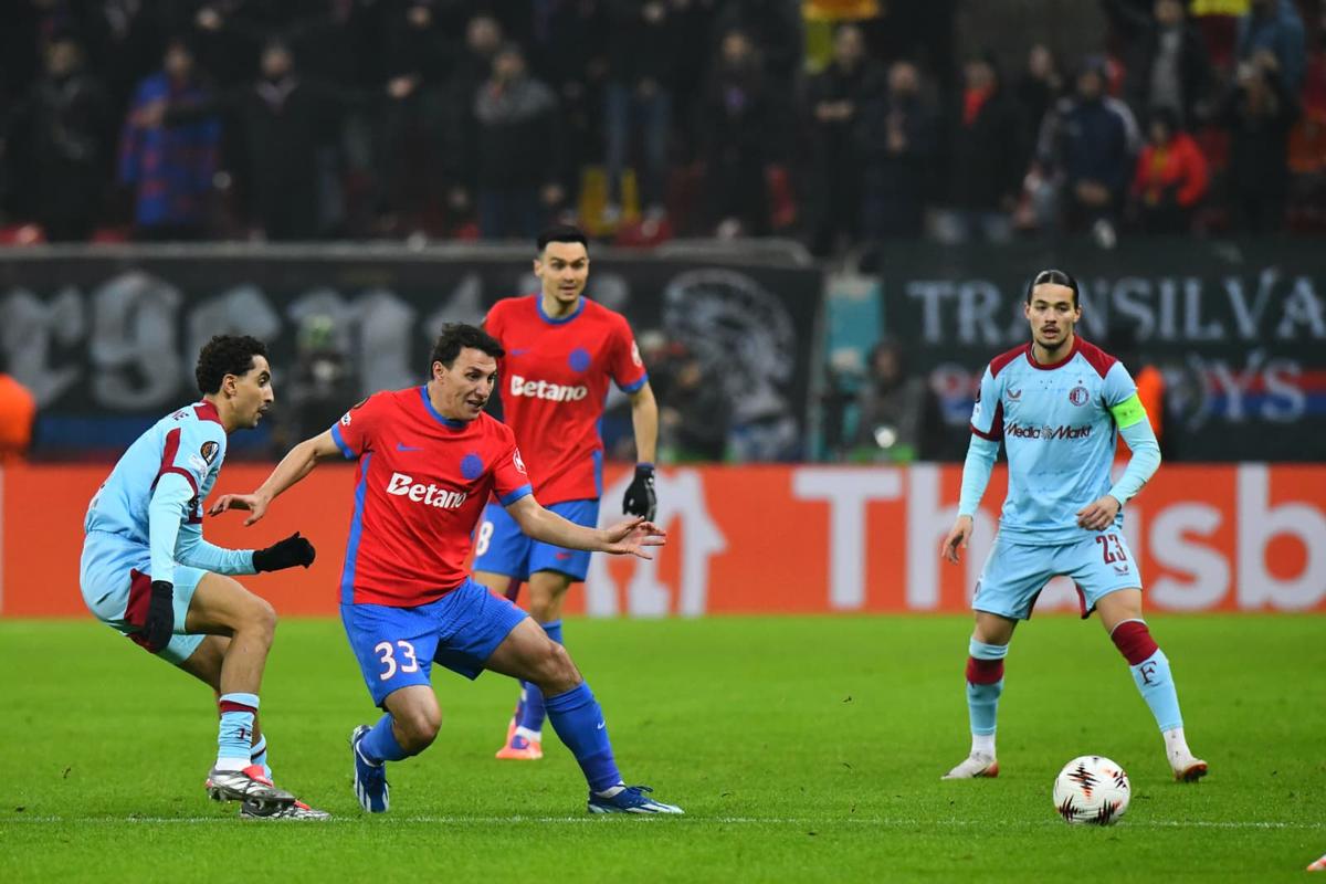 FCSB - Feyenoord, etapa a 6-a din Europa League