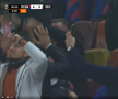 Bucurie dezănțuită la golul de 4-3 în FCSB - Feyenoord