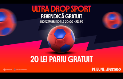 20 Lei Pariu Gratuit pe Betano
