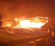 stadionul care a fost incendiat / sursa foto: X @HediCS2