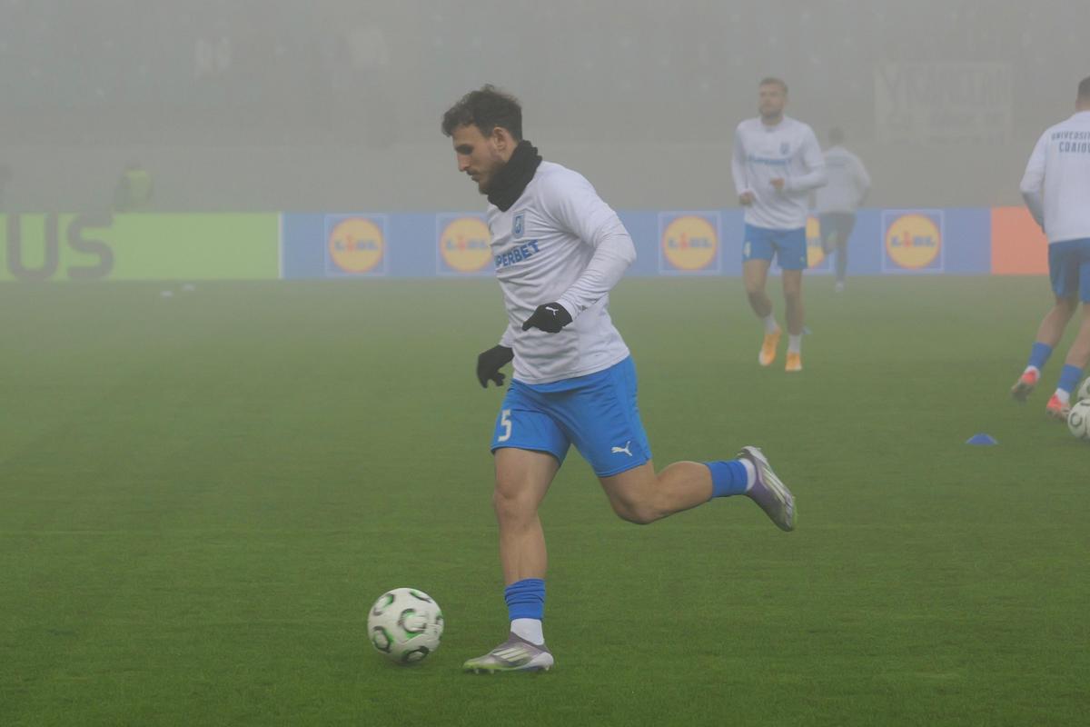 Craiova - Sparta Praga, imagini de pe gazon