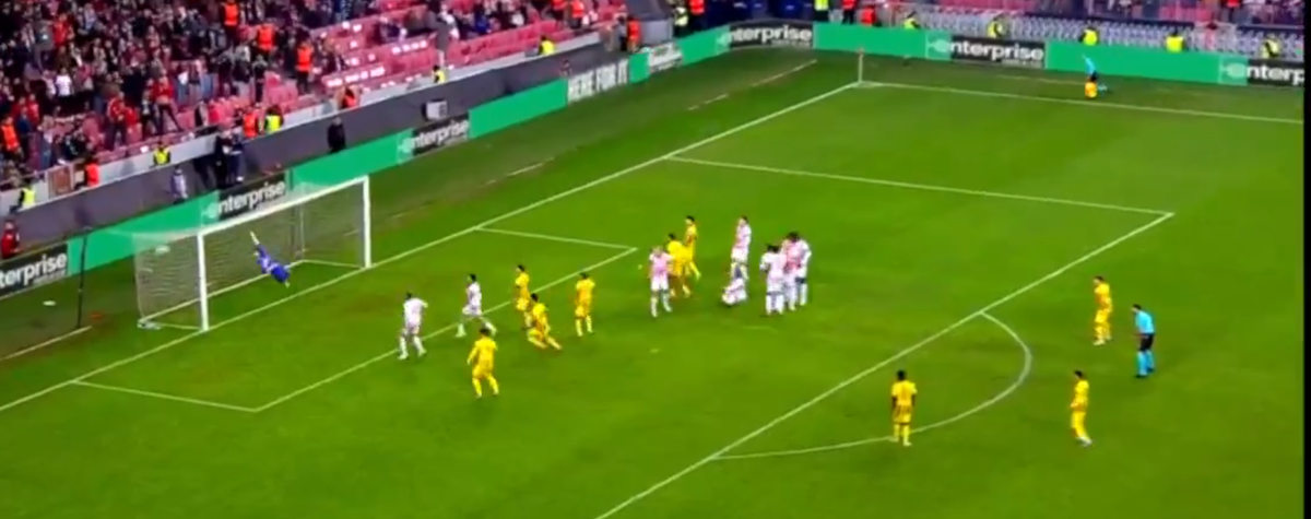 Gol superb marcat de Răzvan Marin