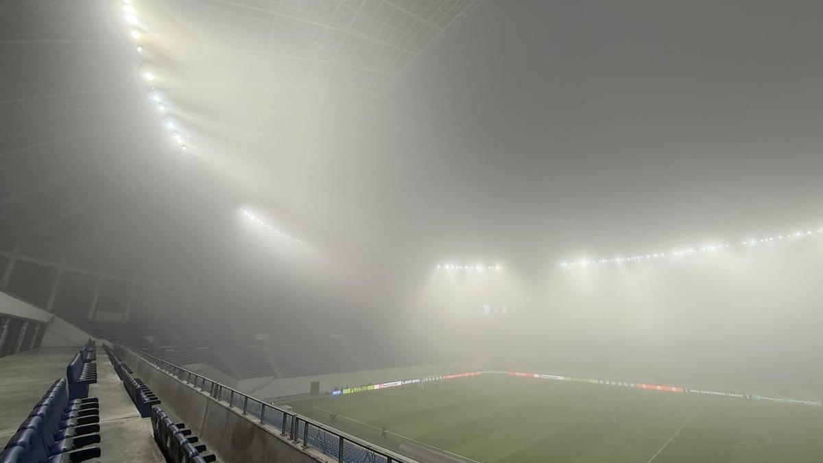 Ceață înainte de Craiova - Sparta Praga