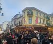 Centrul Vechi din București, luat cu asalt de suporterii lui Feyenoord. Foto: Remus Dinu (GSP)