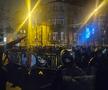 Suporterii lui Feyenoord au plecat în corteo spre Arena Națională / Foto: Remus Dinu GSP
