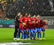 Târnovanu, Tănase, Ngezana, Radunovic, Șut, Lixandru, Thiam, Pantea, Cisotti, Alhassan și Tavi Popescu în FCSB - Feyenoord // FOTO: Cristi Preda (GSP)