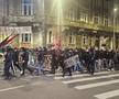 Suporterii lui Feyenoord au plecat în corteo spre Arena Națională / Foto: Remus Dinu GSP