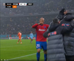 Bucurie dezănțuită la golul de 4-3 în FCSB - Feyenoord