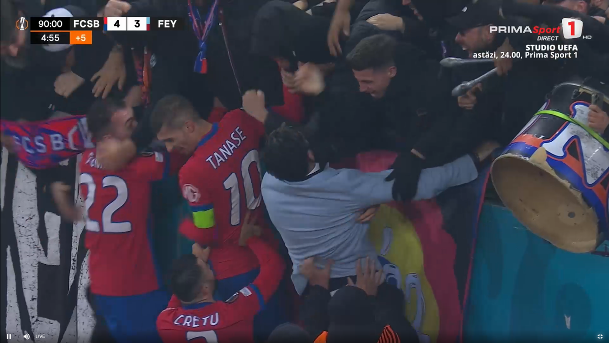 UEFA, postare specială despre thriller-ul FCSB - Feyenoord: „Nu putea fi decât o câștigătoare”