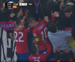 Bucurie dezănțuită la golul de 4-3 în FCSB - Feyenoord