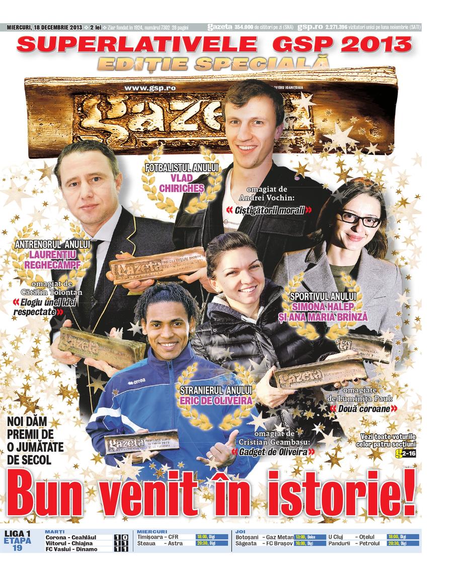 7 zile până la Superlativele GSP, cea mai complexă anchetă din sportul românesc! Ana Maria Brânză: „Trofeul GSP din 2016 a avut o încărcătură emoțională foarte mare!”