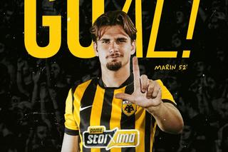 Răzvan Marin, gol important pentru AEK Atena în Conference League! Execuție superbă a mijlocașului român