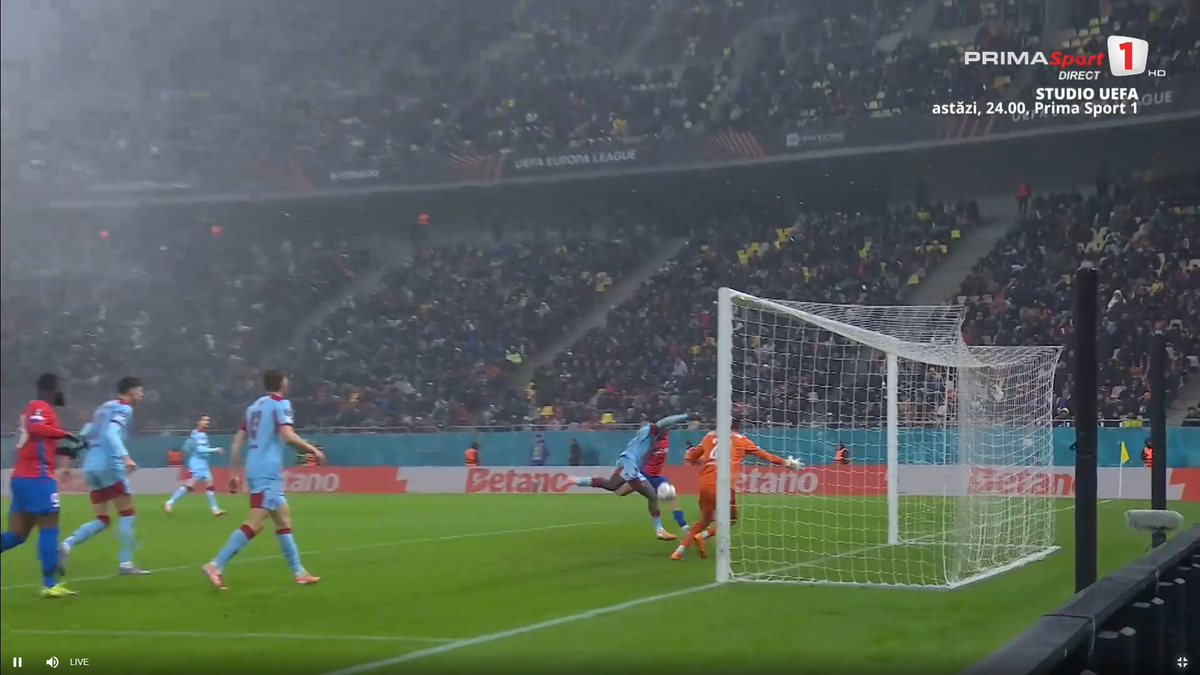 Mihai Toma, gol în FCSB - Feyenoord