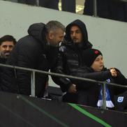Alex Mitriță, prezent pe „Ion Oblemenco”, alături de Mihai Rotaru, la Universitatea Craiova - Sparta Praga / Foto: Ionuț Iordache GSP