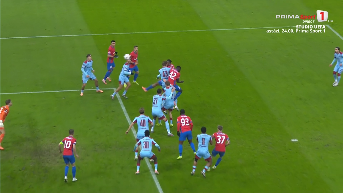 Gol Siyabonga Ngezana în FCSB - Feynoord