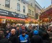 Centrul Vechi din București, luat cu asalt de suporterii lui Feyenoord. Foto: Remus Dinu (GSP)