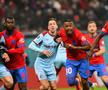 Thiam, Ngezana și Alhassan în FCSB - Feyenoord // FOTO: Cristi Preda (GSP)