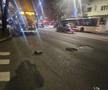 Suporterii lui Feyenoord au spart sticle pe străzile din București