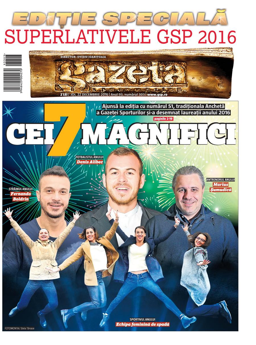 7 zile până la Superlativele GSP, cea mai complexă anchetă din sportul românesc! Ana Maria Brânză: „Trofeul GSP din 2016 a avut o încărcătură emoțională foarte mare!”