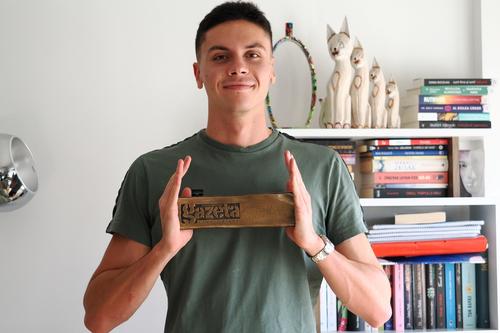 David Popovici și trofeul GSP de „Sportivul anului” FOTO Roxana Fleșeru