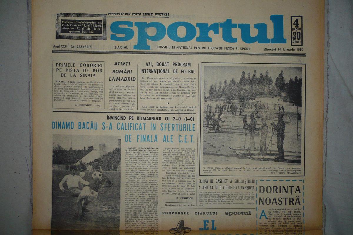 Retro GSP // VIDEO+FOTO Jumătate de secol de la o calificare istorică în primăvara europeană