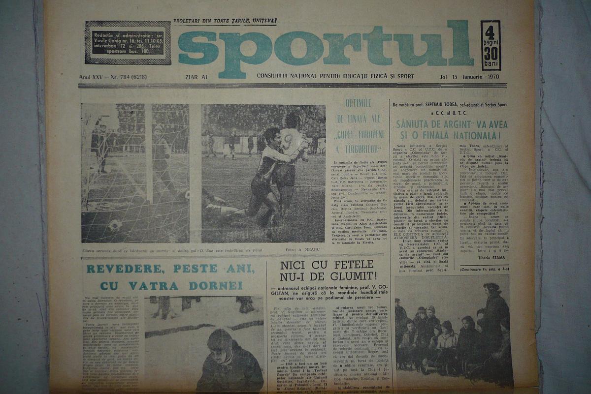 Retro GSP // VIDEO+FOTO Jumătate de secol de la o calificare istorică în primăvara europeană