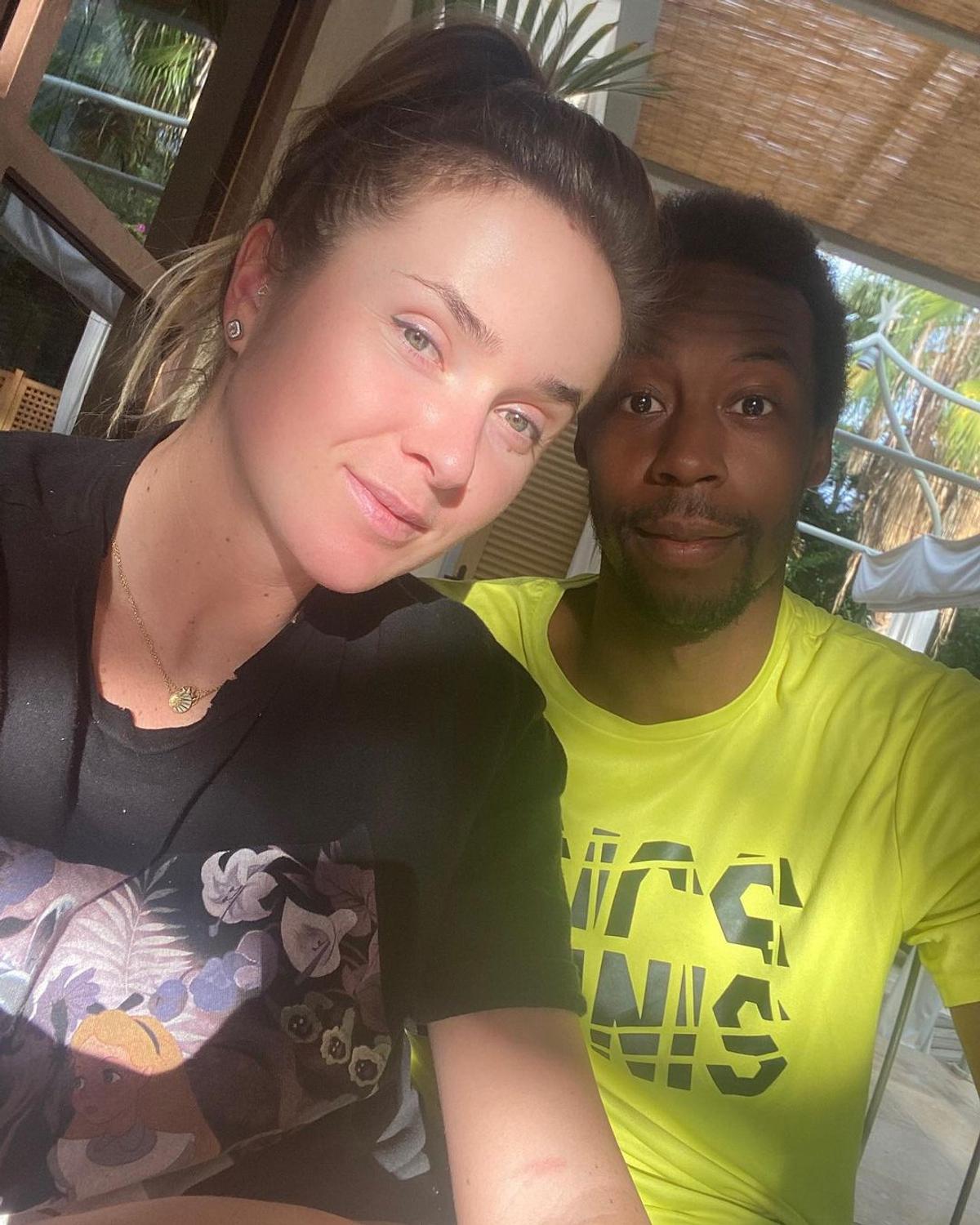 Elina Svitolina și Gael Monfils