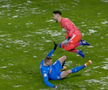 FOTO EXCLUSIV. I-a tăiat gheata în Craiova - Sepsi! Cum arată acum piciorul fotbalistului » Crăciunescu: „I-aș fi dat «roșu»!”