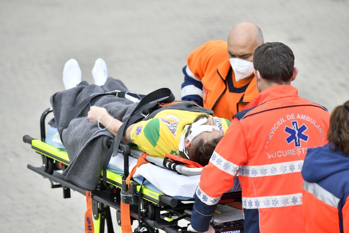 Starea fotbalistului băgat în spital de Mihai Eșanu: „Are mai multe fracturi și fisuri faciale”