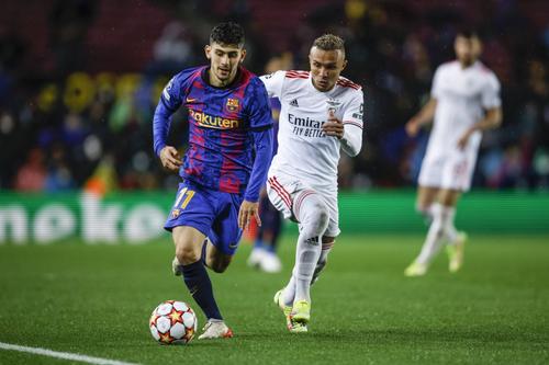 Yusuf Demir evoluând pentru Barcelona contra Benficăi
Foto: Imago