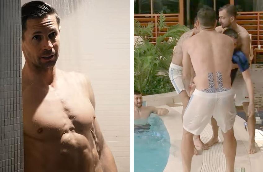 Fotbaliștii de la CFR Cluj, FCSB și FC Botoșani au luat astăzi o mică pauză și au combinat antrenamentele cu o vizită la piscină și spa.