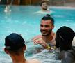 Și-au flexat mușchii la piscină: Deac, de pe coperta „Men's Health” + FCSB, ca la Herculane: cine a fost „victima” lui Crețu și Nikolov