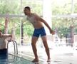Și-au flexat mușchii la piscină: Deac, de pe coperta „Men's Health” + FCSB, ca la Herculane: cine a fost „victima” lui Crețu și Nikolov