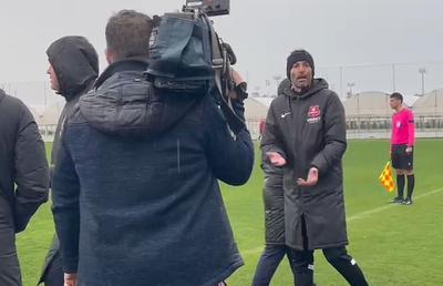 Scandal în Antalya, la amicalul echipei din Liga 1: antrenorul a scos echipa de pe teren!