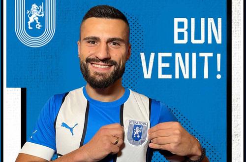 CS Universitatea Craiova a anunțat transferul fundașului central Gjoko Zajkov (27 de ani), internațional din Macedonia de Nord.