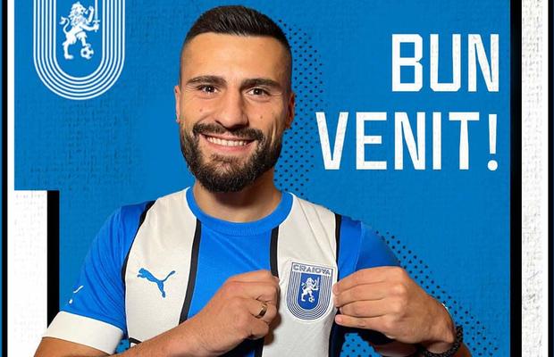 Al doilea transfer pentru Neagoe la Universitatea Craiova! Fotbalist cu 22 de meciuri în prima reprezentativă