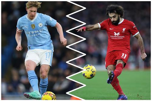 De urmărit în runda 21 din Premier League: Kevin De Bruyne (stânga) ar putea reveni, Salah (dreapta) nu va juca, fiind convocat la Cupa Africii pe Națiuni