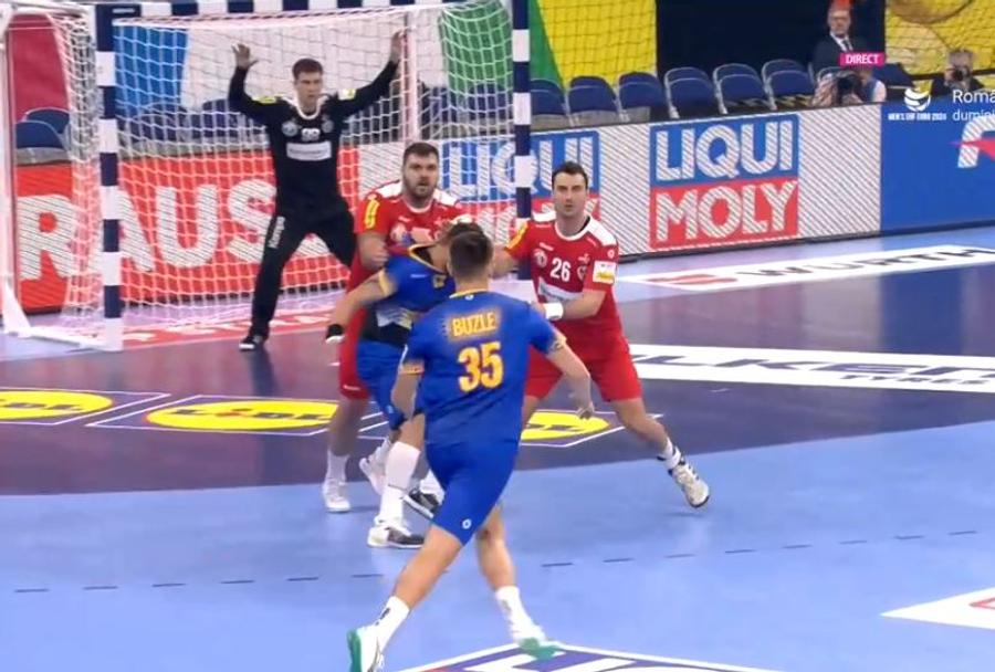Iancu n-a putut să oprească prăbușirea „tricoloră” » România, învinsă clar de Austria în primul meci de la Campionatul European de handbal masculin! Ce urmează