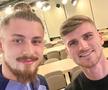 Radu Drăgușin și Timo Werner // sursă foto: Instagram @ spursofficial