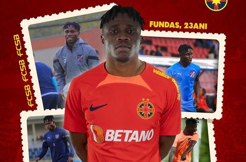 FCSB l-a prezentat pe Nana Antwi
