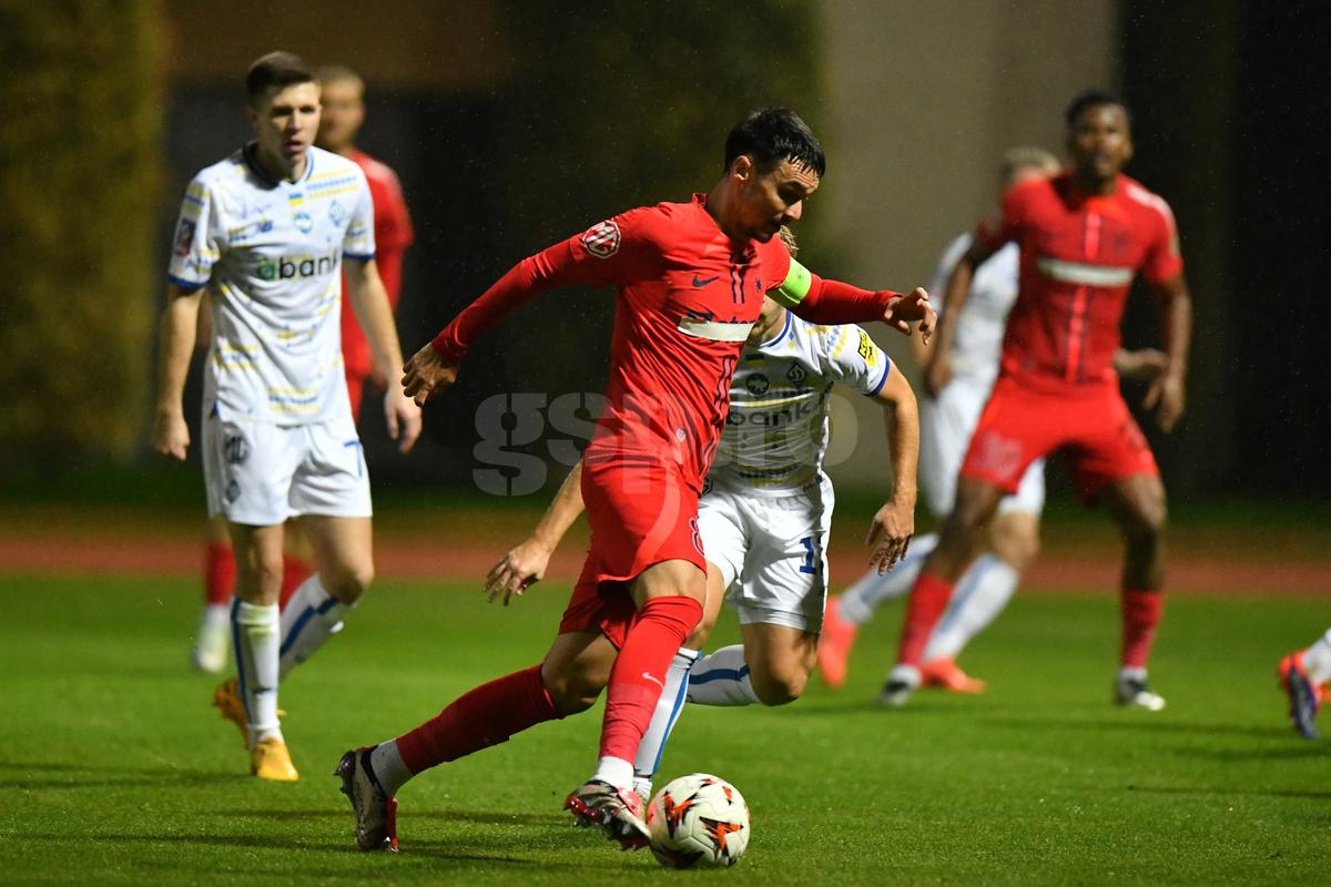 FCSB - Dinamo Kiev 1-2 » Două gafe, două goluri încasate » FCSB, înfrângere în ultimul amical din Turcia