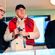 Dan Șucu, prima apariție pe stadion la Genoa/ foto: GettyImages