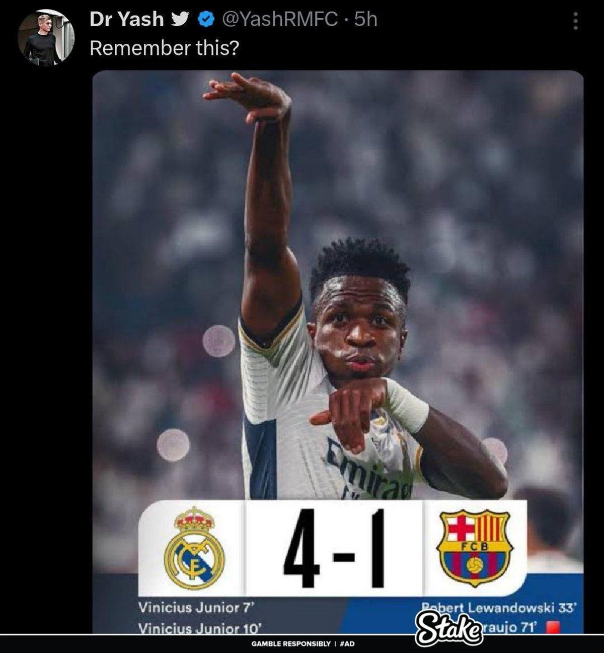 Direct în istorie! Recordul bifat de Barcelona după lecția de fotbal predată lui Real Madrid