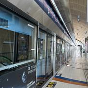 Imagini de la metroul din Dubai FOTO: Ionuț Iordache (GSP)