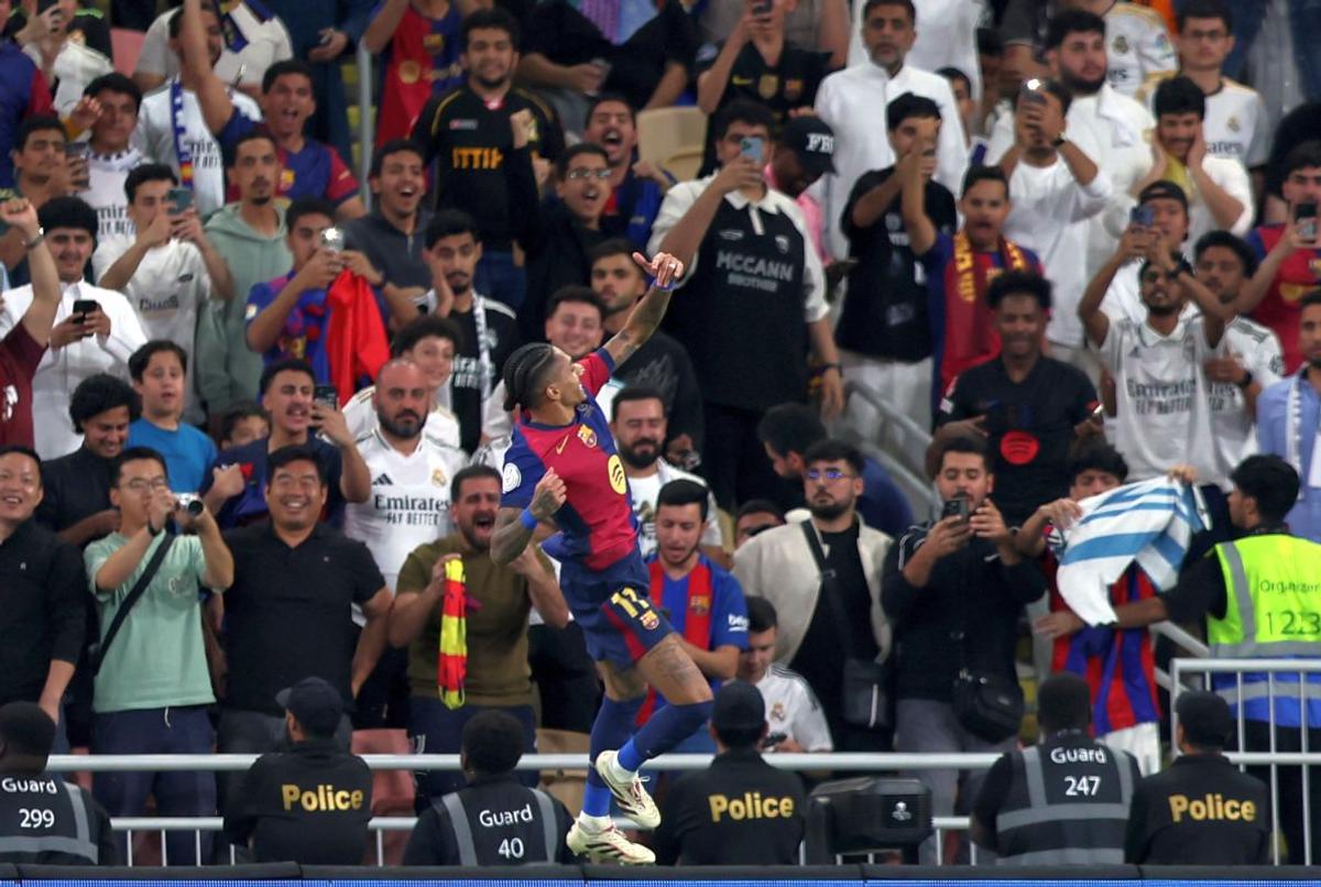 Suporteri la Real Madrid - Barcelona, Supercupa Spaniei