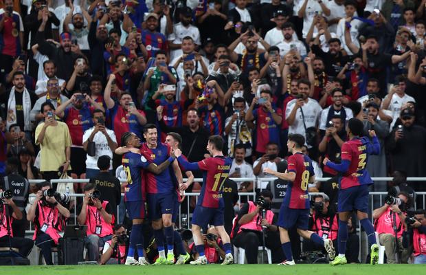 Ce umilință! Barcelona, MANITA în Supercupa Spaniei » Real Madrid, demolată de marea rivală într-o finală istorică