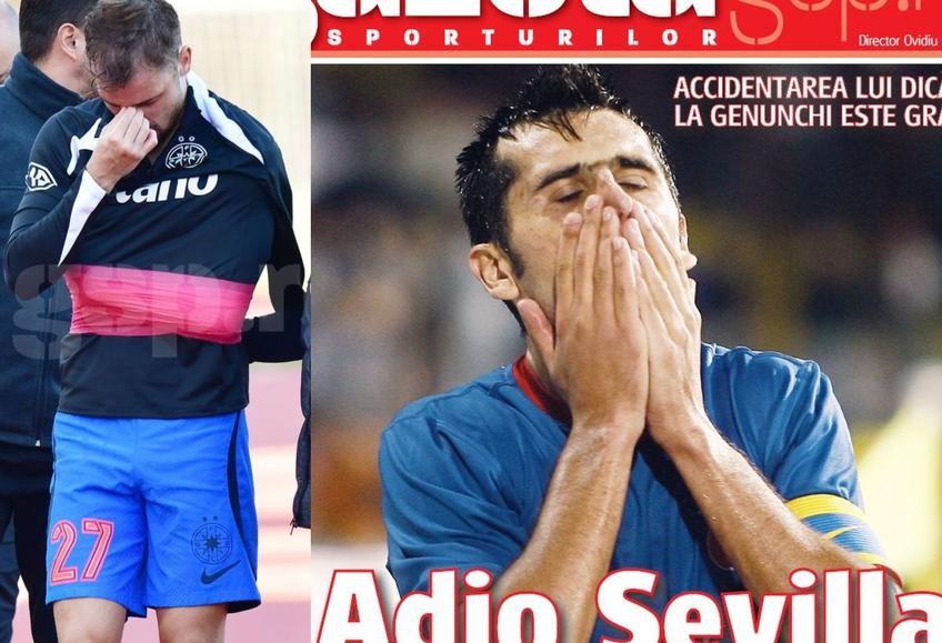 La fel ca Nicolae Dică, Darius Olaru a suferit o accidentare în cantonamentul de iarnă al celor de la FCSB