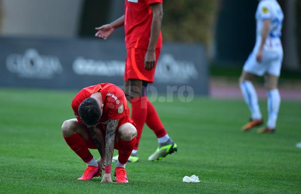 FCSB - Dinamo Kiev 1-2 » Două gafe, două goluri încasate » FCSB, înfrângere în ultimul amical din Turcia