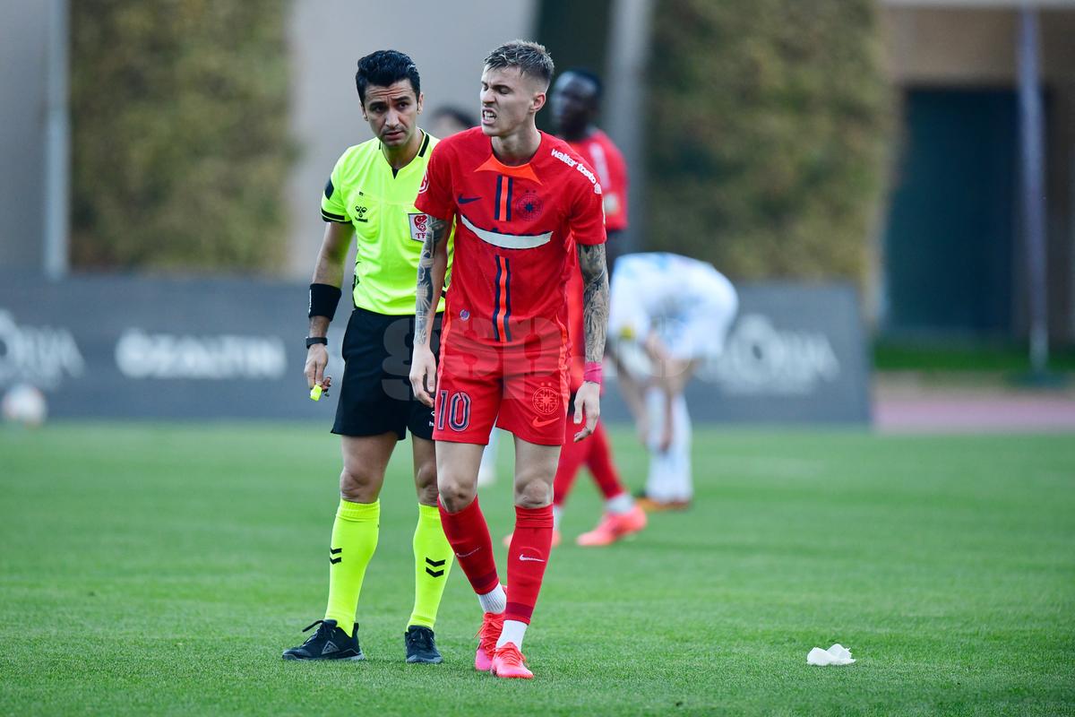 FCSB - Dinamo Kiev 1-2 » Două gafe, două goluri încasate » FCSB, înfrângere în ultimul amical din Turcia
